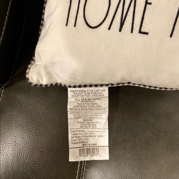 🎄Rae Dunn HOME FOR THE HOLIDAYS Accent Pillow - Picture 7 of 11